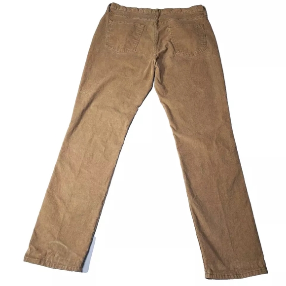 Old Navy Mens Jeans Beige Size 34x30 Slim Built In Flex Corduroy five pockets. - Picture 5 of 8